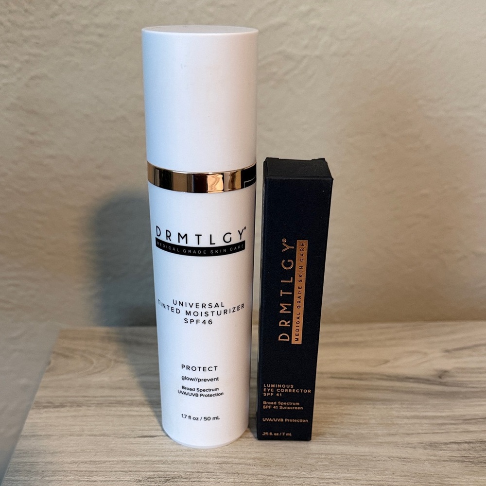 DRMTLGY Universal Tinted Moisturizer & Luminous Eye Corrector